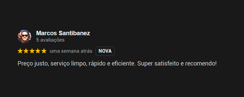 Depoimento de cliente 9