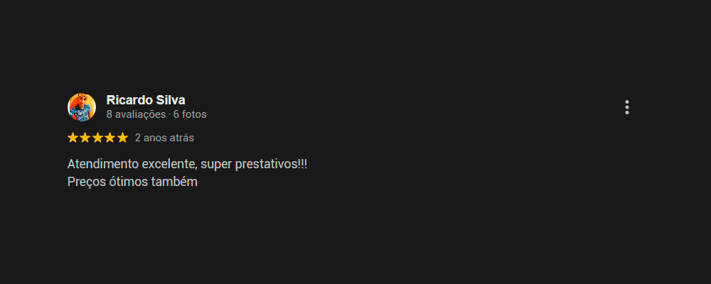 Depoimento de cliente 6